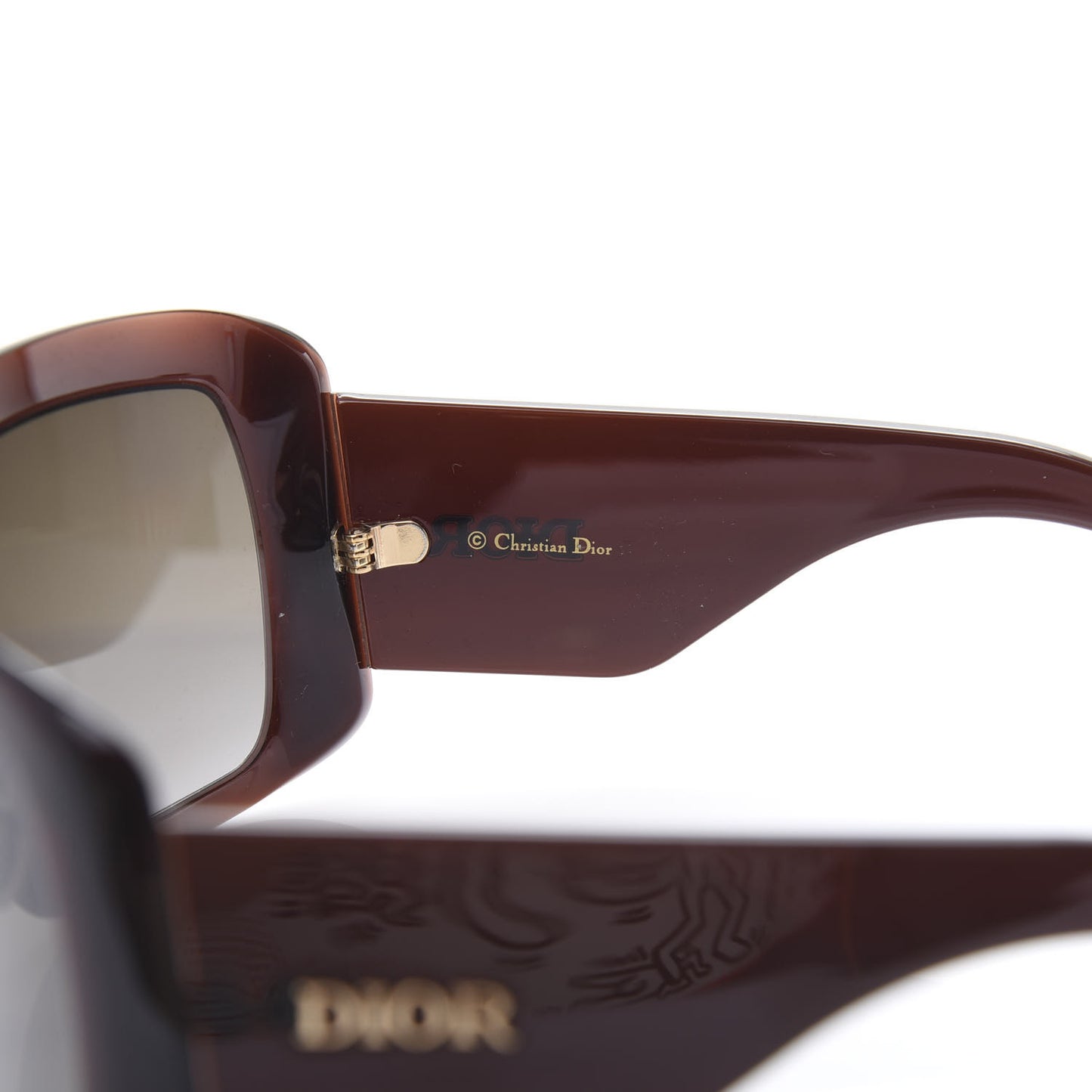 Acetate DiorSo Light 2 Shield Sunglasses Tortoise