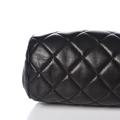 Chanel Lambskin Quilted Timeless Clutch Black 8 of 12