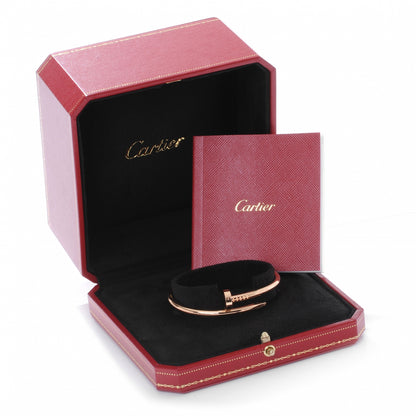 Cartier 18K Pink Gold Juste Un Clou Bracelet 16 5 of 5