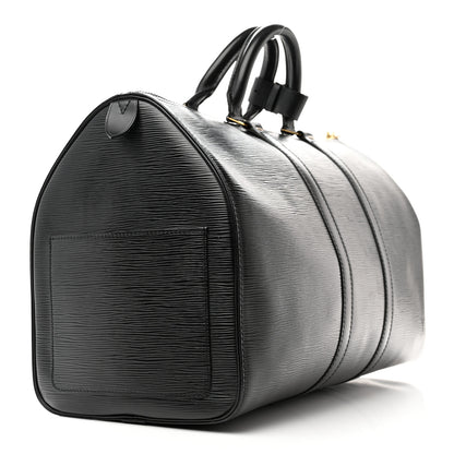 Louis Vuitton Epi Keepall 45 Black 2 of 19