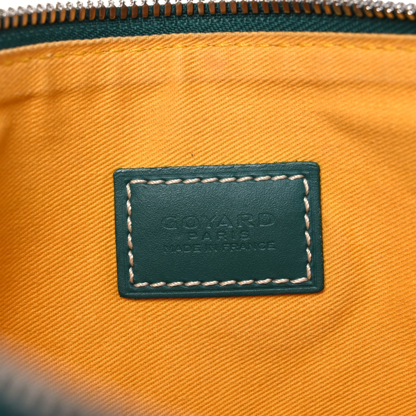 Goyardine Senat Pochette MM Green