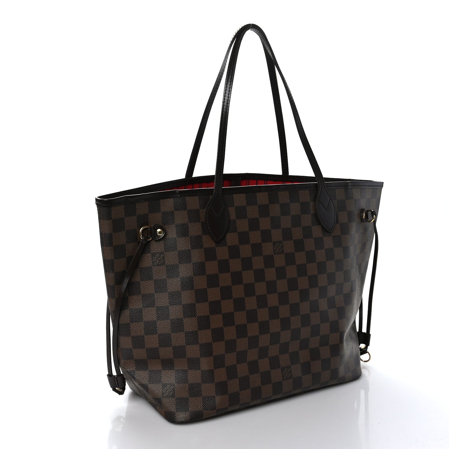 Louis Vuitton Damier Ebene Neverfull MM 3 of 9