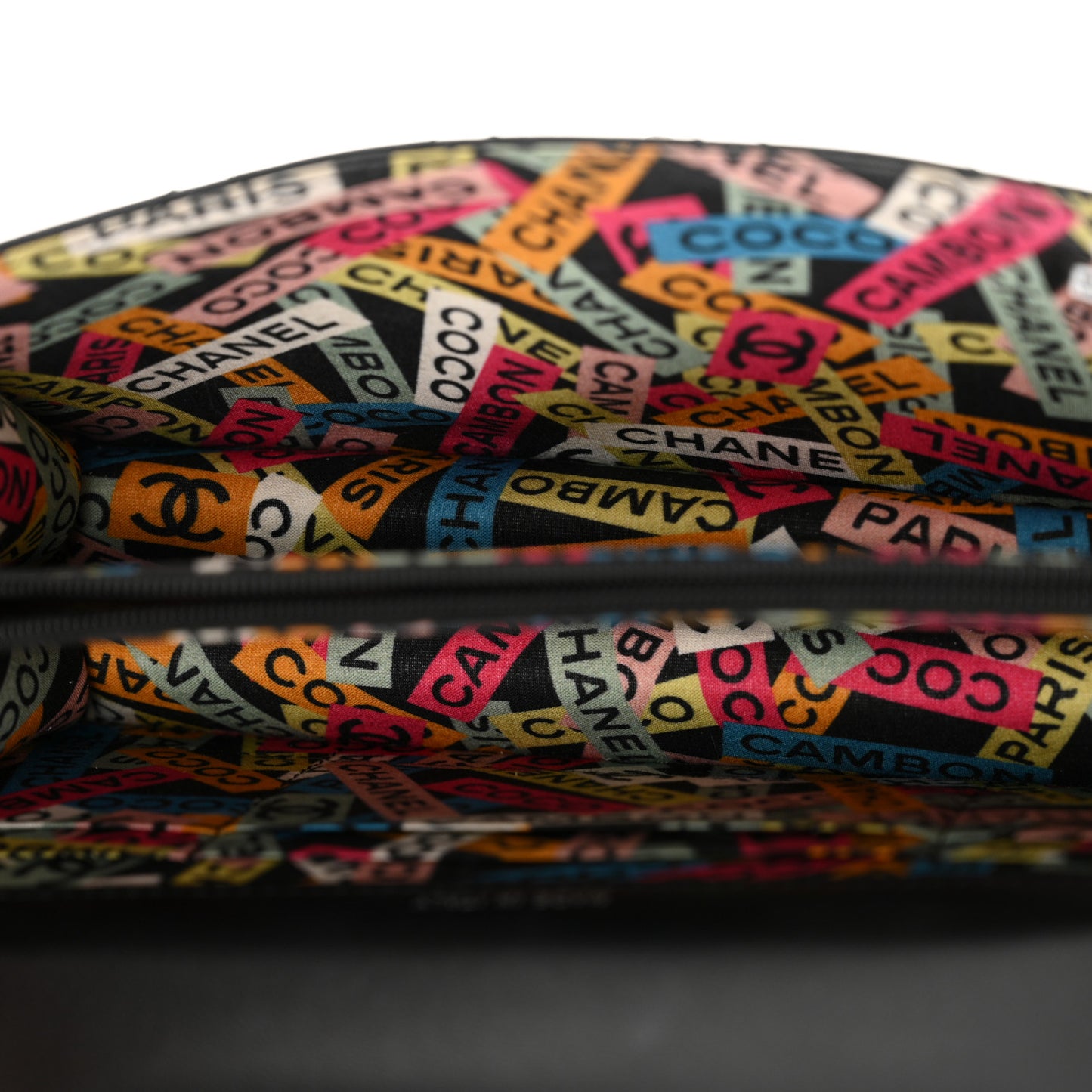 Lambskin Quilted Metal Top Handle Crossbody Flap Black