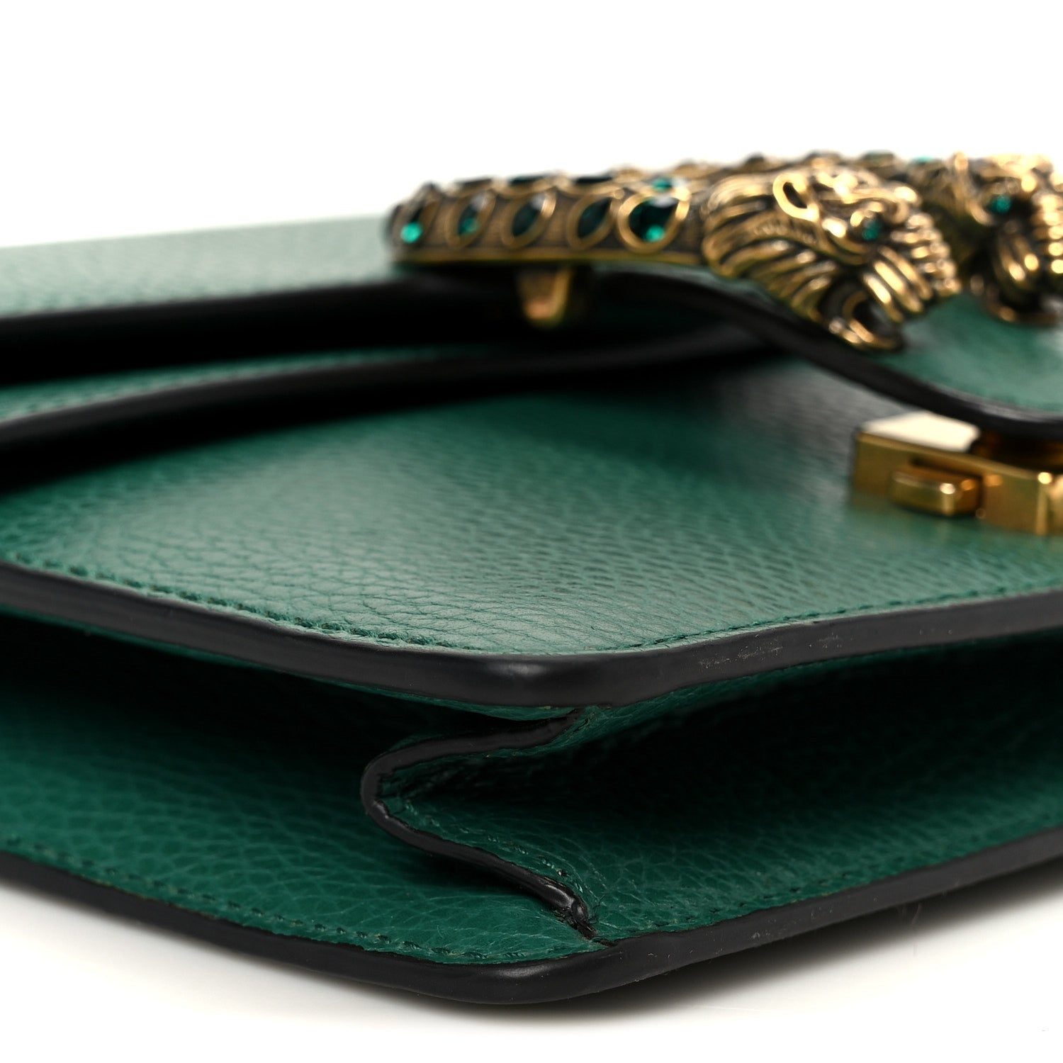Gucci Calfskin Mini Dionysus Shoulder Bag Emerald 10 of 11