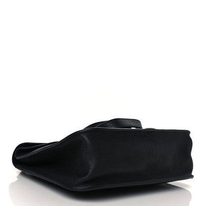 Hermes Taurillon Clemence Halzan 31 GM Black 4 of 10
