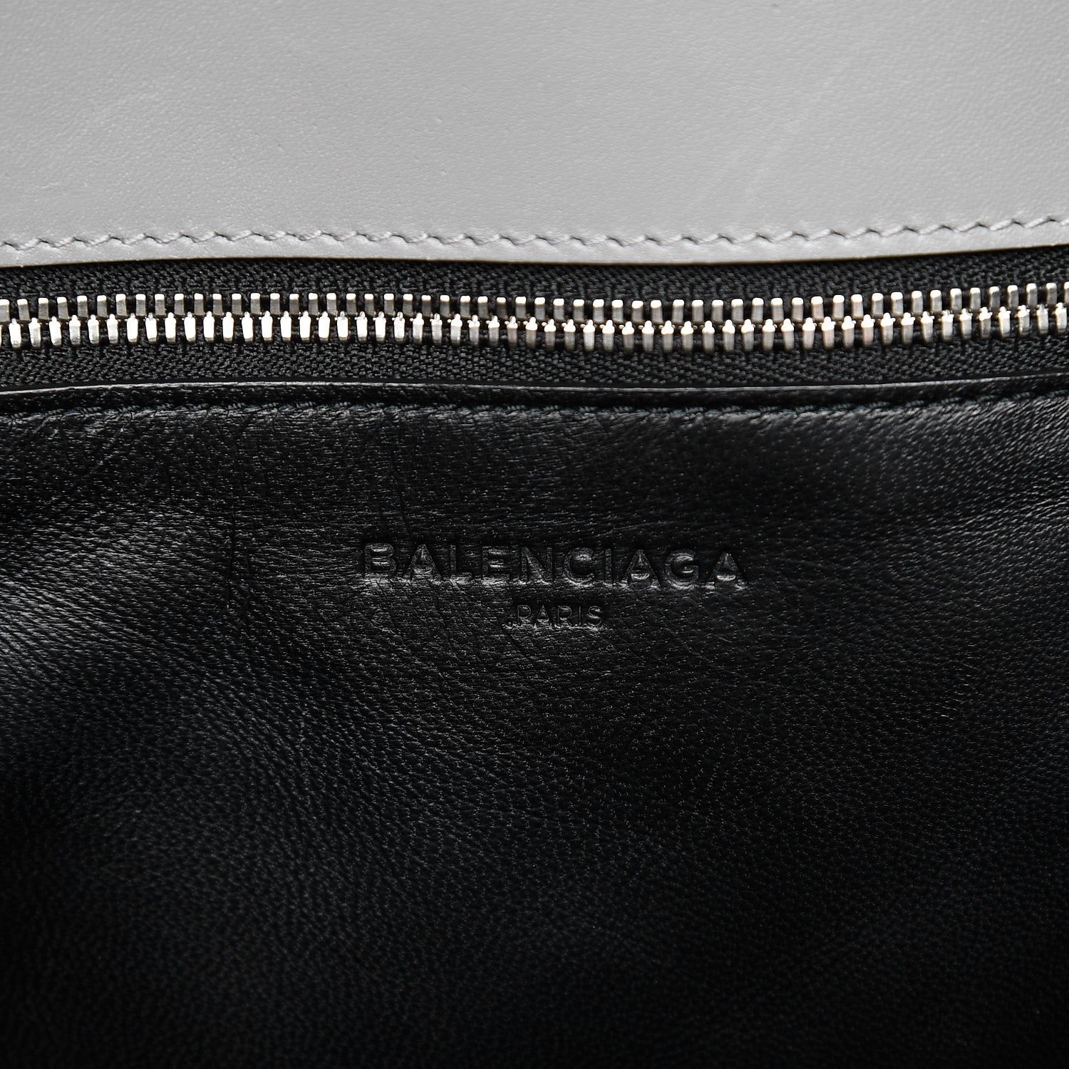 Balenciaga Soft Calfskin Medium Cable Shopper Tote Gris Vison 7 of 14