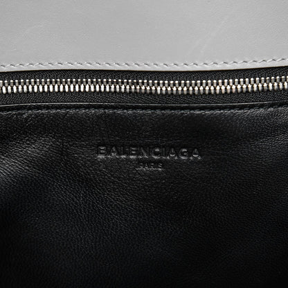 Balenciaga Soft Calfskin Medium Cable Shopper Tote Gris Vison 7 of 14