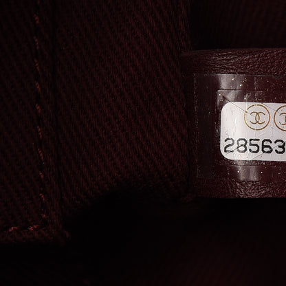 Chanel Caviar Quilted Medium Business Affinity Flap Burgundy 9 of 11