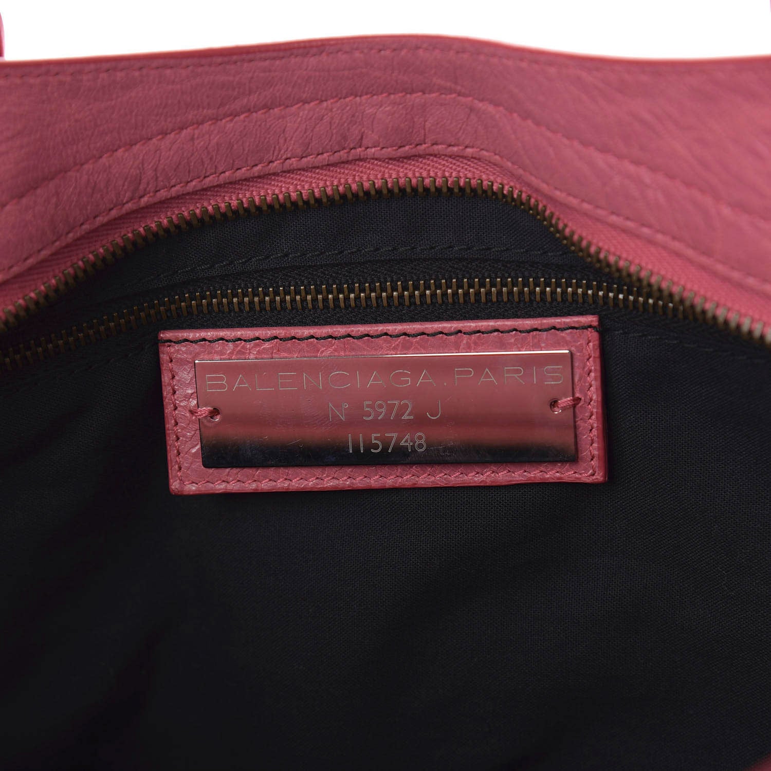 Balenciaga Agneau Classic Hardware City Rose Bombon Raspberry 10 of 13