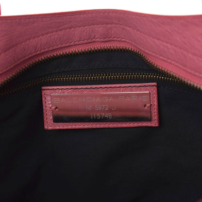 Balenciaga Agneau Classic Hardware City Rose Bombon Raspberry 10 of 13