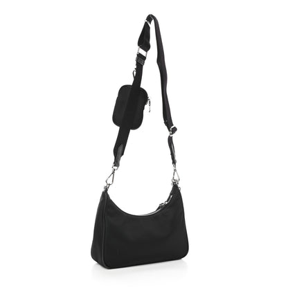 Prada Nylon Re-Edition 2005 Shoulder Bag Black 3 of 8