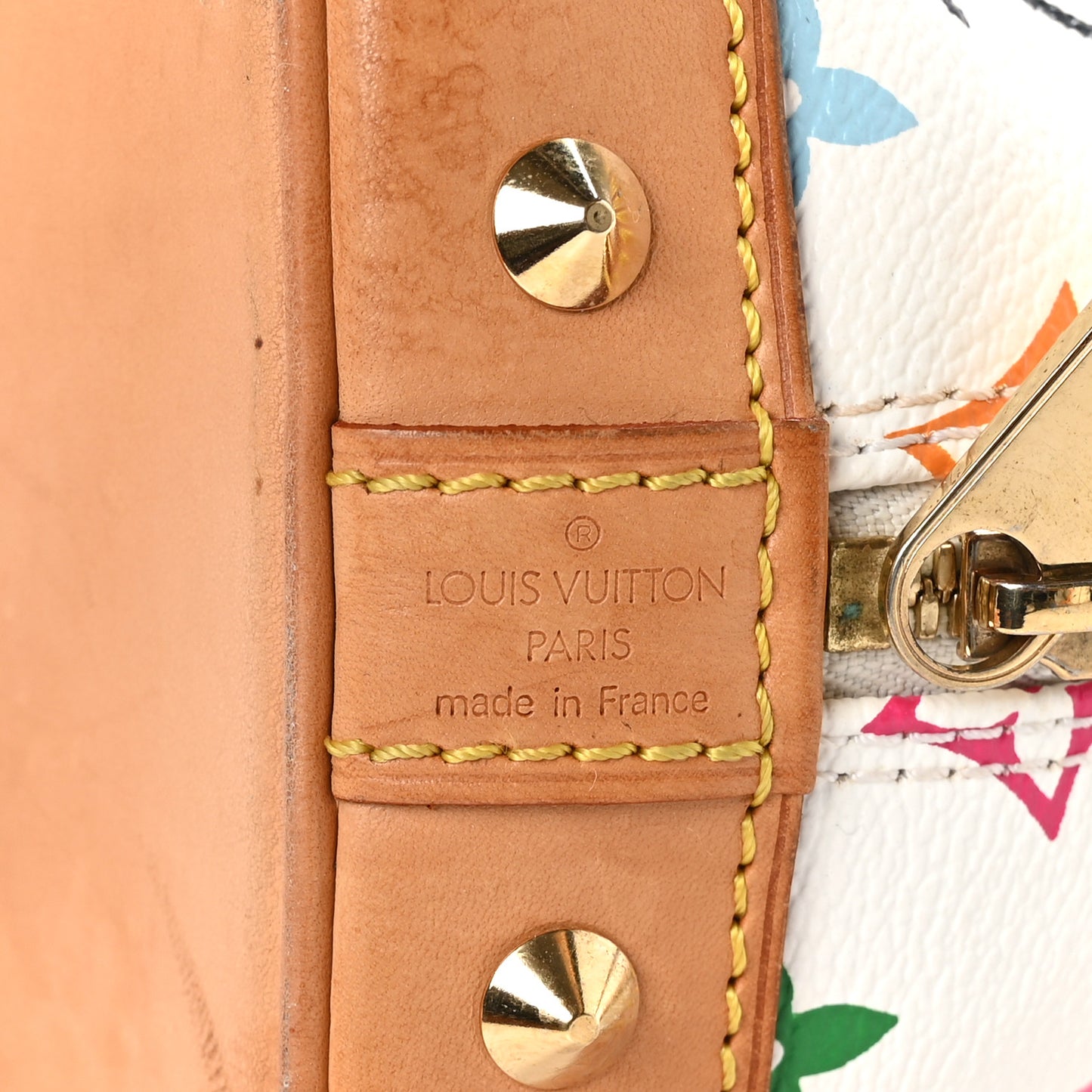 Monogram Multicolor Alma White