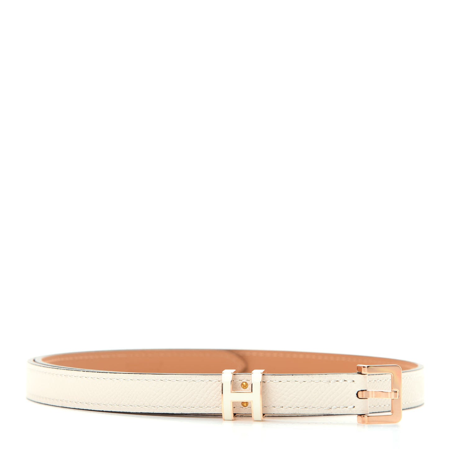 Epsom 15mm Pop H Belt 70 Craie