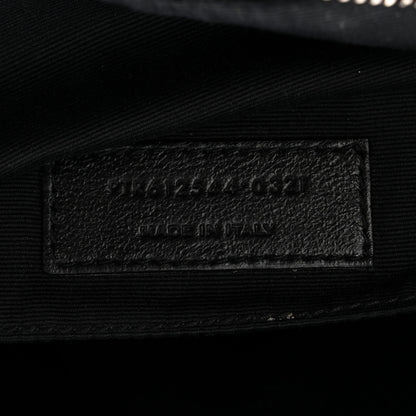 Saint Laurent Calfskin Matelasse Monogram Lou Camera Bag Black 7 of 10