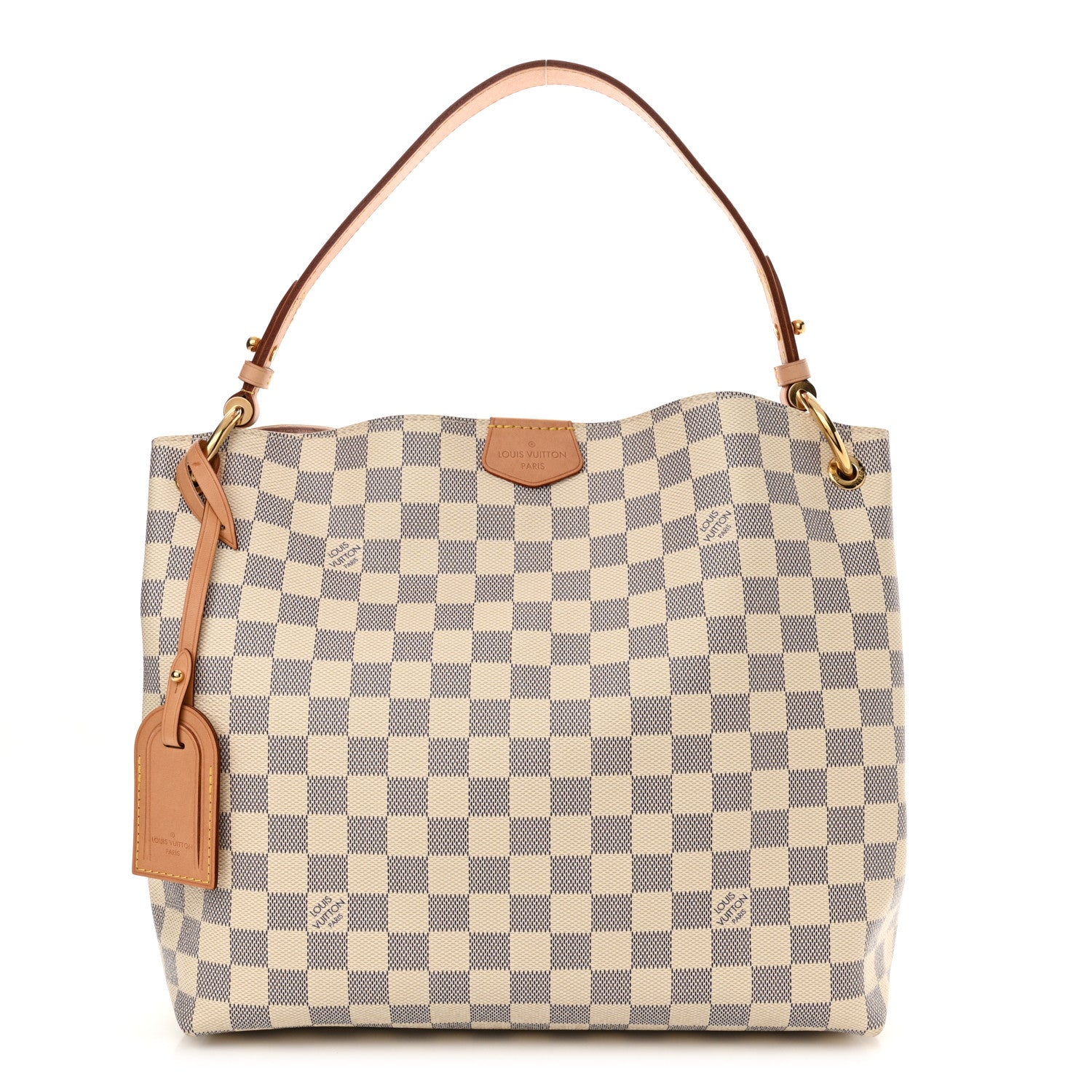 Louis Vuitton Damier Azur Graceful PM Rose Ballerine 1 of 10