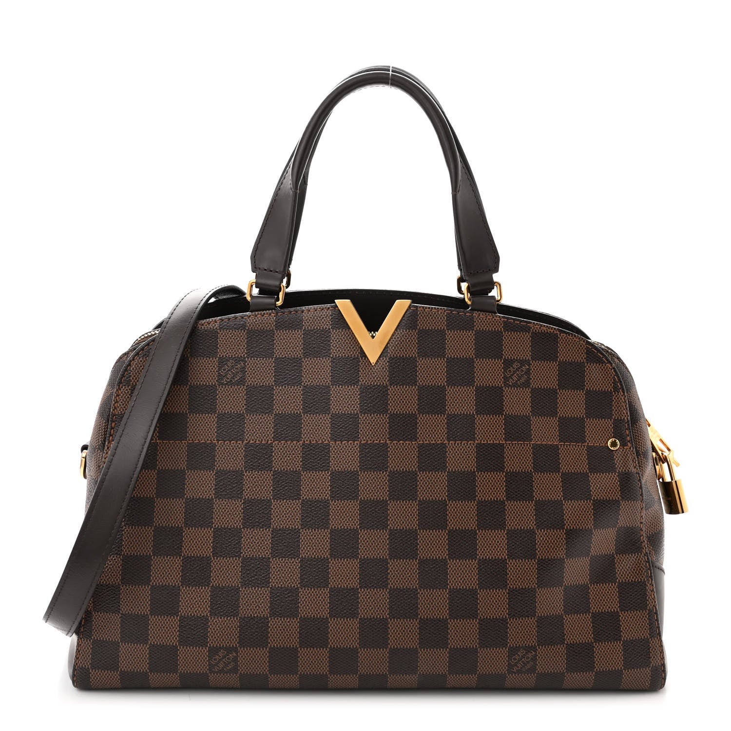 Louis Vuitton Damier Ebene Kensington Bowling Bag 1 of 12