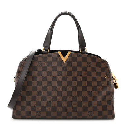 Louis Vuitton Damier Ebene Kensington Bowling Bag 1 of 12