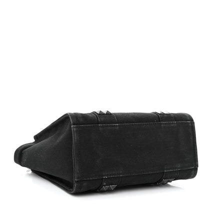 Marc Jacobs Cotton Canvas Mini The Stud Tote Bag Black 4 of 11