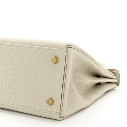 Hermes Togo Kelly Retourne 28 Beton 10 of 11