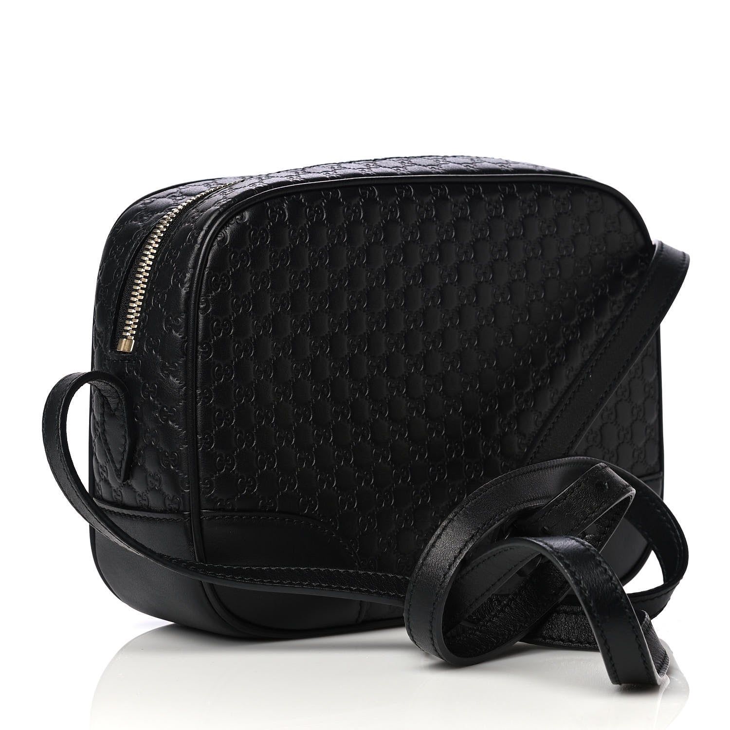 Gucci Microguccissima Mini Bree Messenger Bag Black 3 of 5