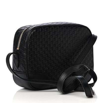 Gucci Microguccissima Mini Bree Messenger Bag Black 3 of 5