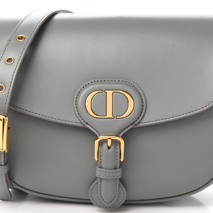 Christian Dior Box Calfskin Medium Bobby Flap Gray 9 of 10