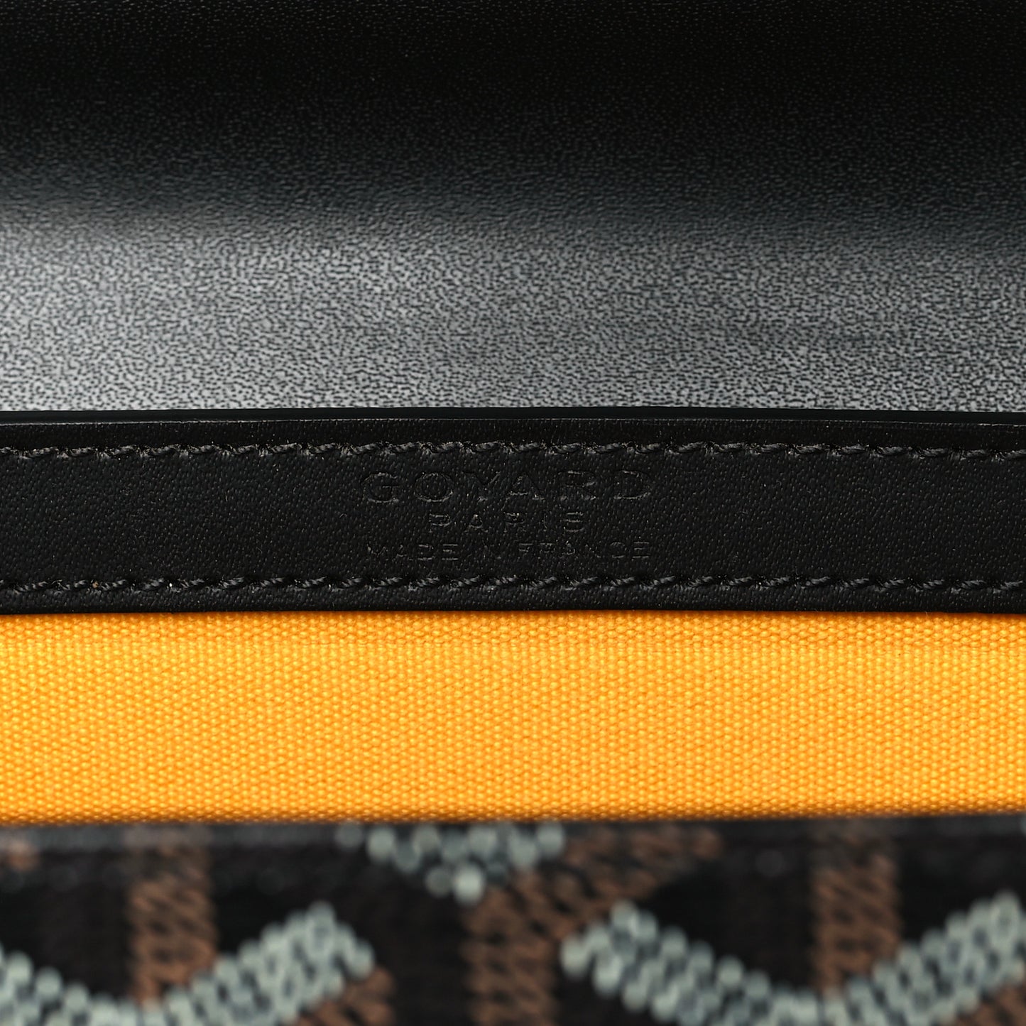 Goyardine Structure Mini Saigon Black