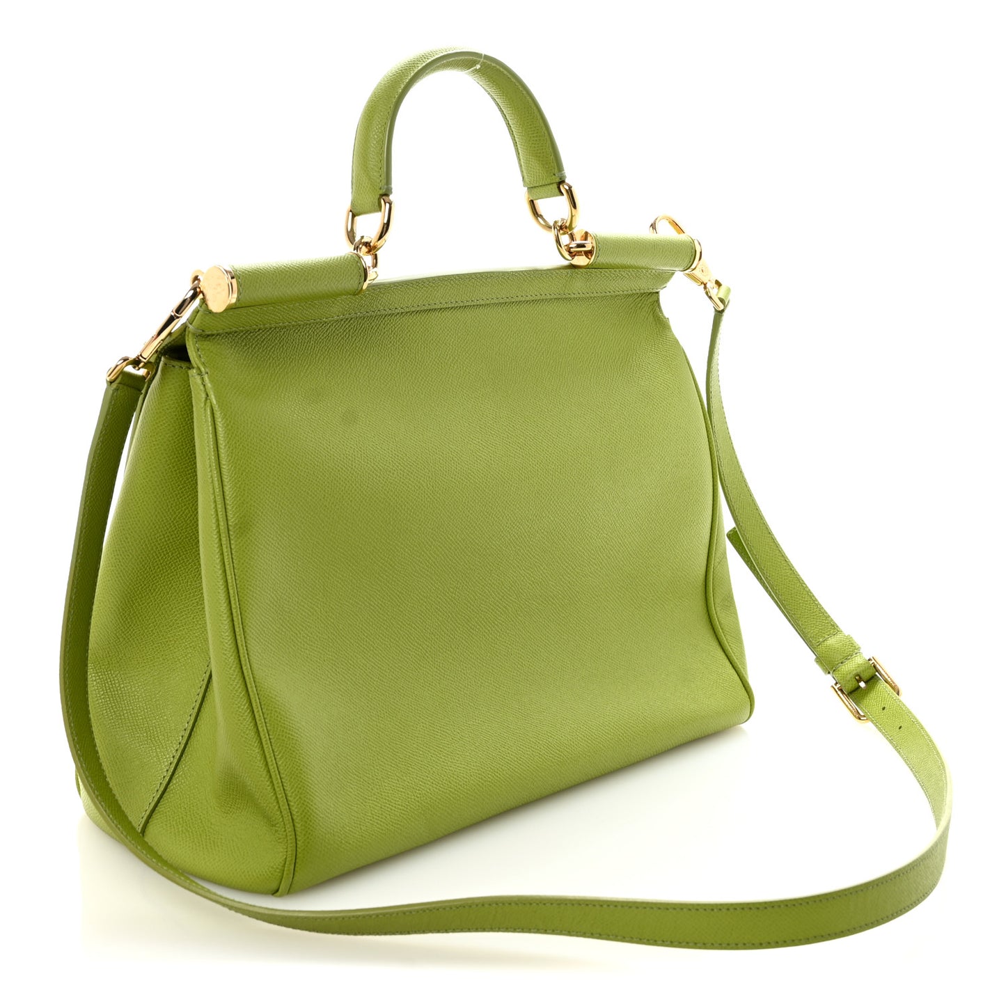 Dauphine Large Miss Sicily Satchel Verde Pistacchio