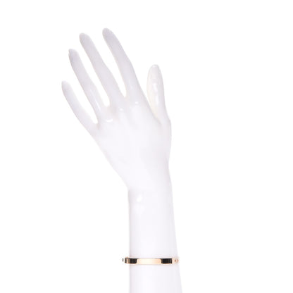 Hermes 18K Rose Gold Diamond PM H D'Ancre Bracelet SH 2 of 7