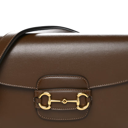 Gucci Azalea Calfskin Horsebit 1955 Shoulder Bag Brown Sugar 8 of 10