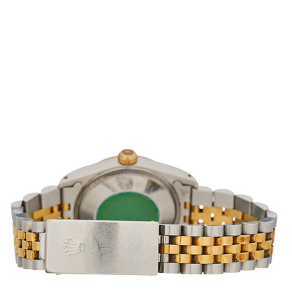 Rolex Stainless Steel 18K Yellow Gold Diamond 31mm Oyster Perpetual Datejust Watch Champagne 68273 3 of 4