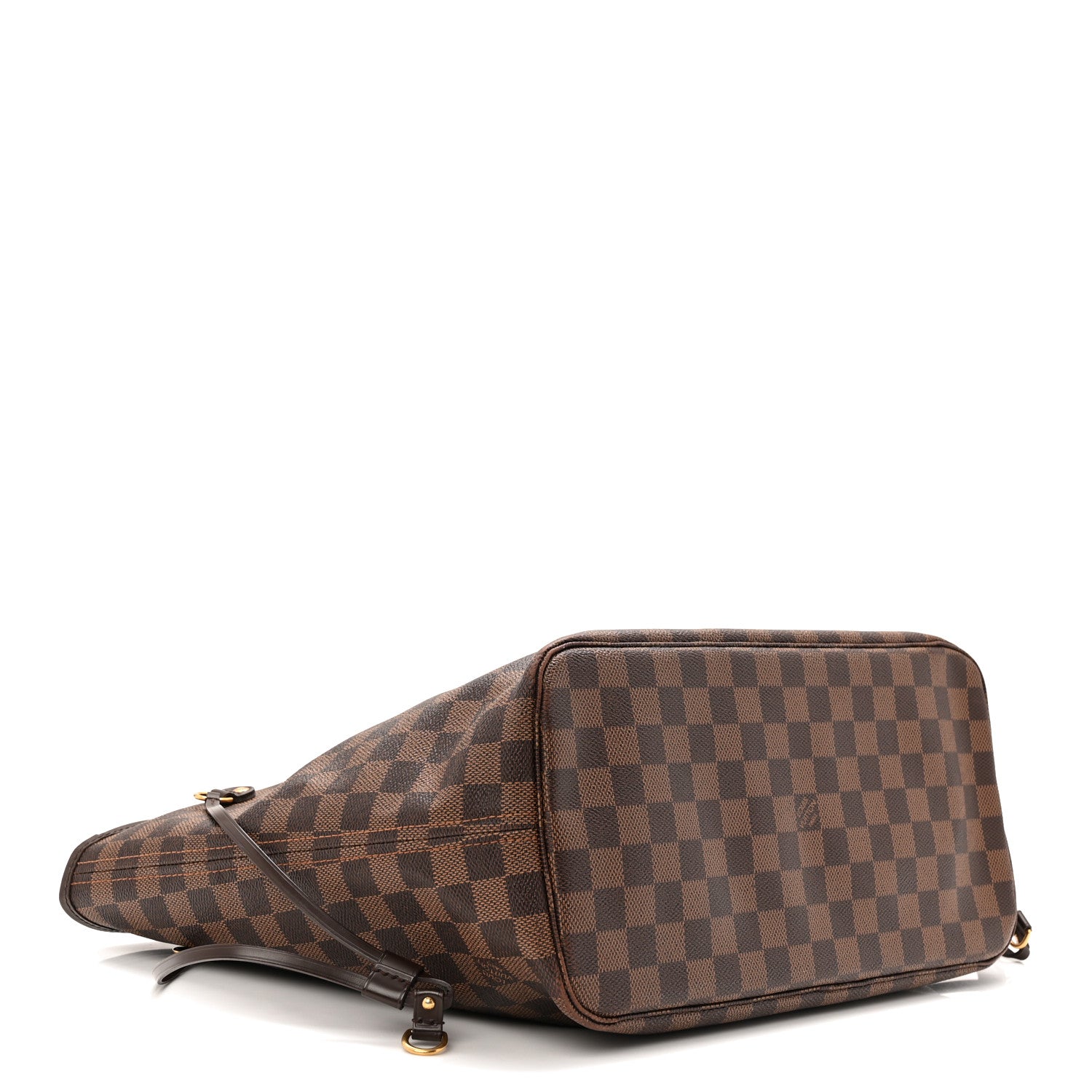 Louis Vuitton Damier Ebene Neo Neverfull MM Rose Ballerine 5 of 13