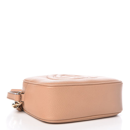 Gucci Pebbled Calfskin Small Soho Disco Bag Camelia 4 of 9