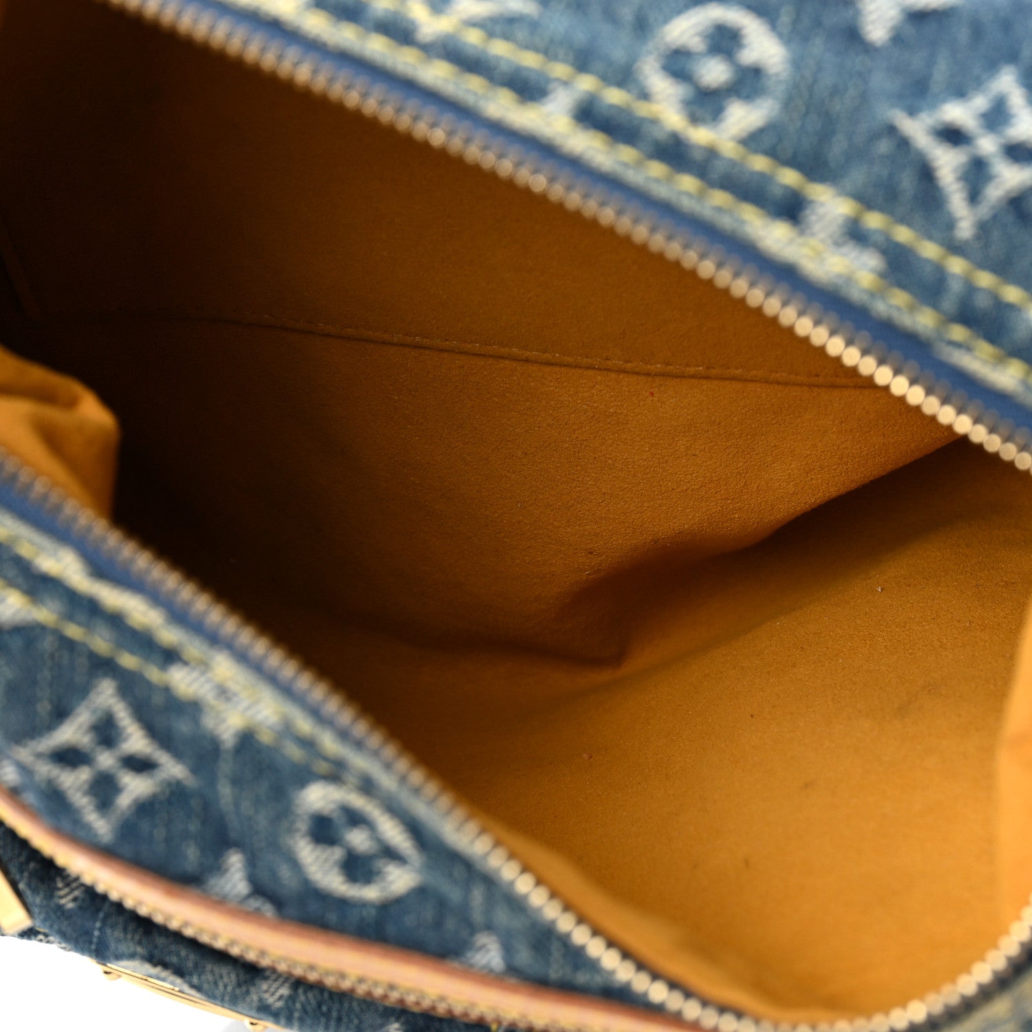Louis Vuitton Monogram Denim Baggy PM Blue 5 of 8
