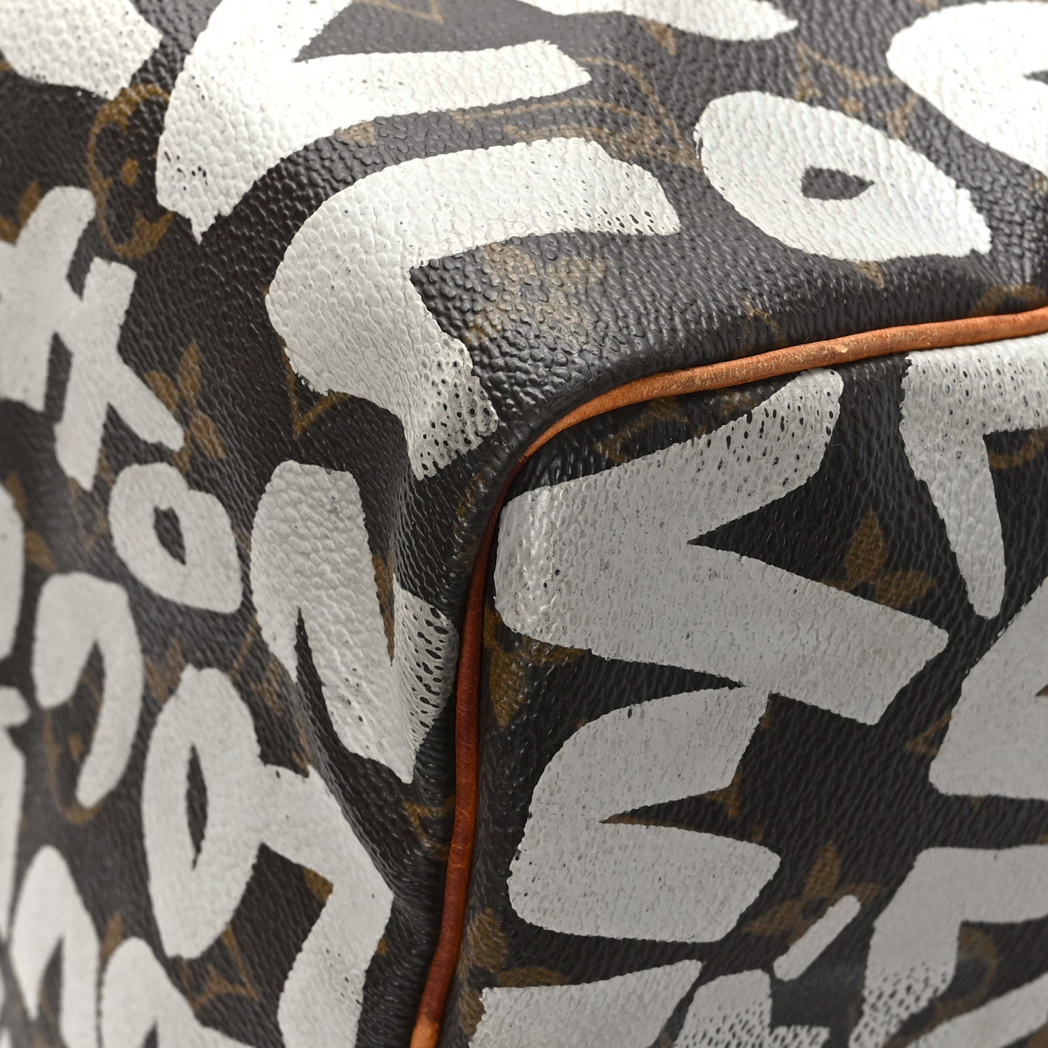 Louis Vuitton Monogram Graffiti Speedy 30 Silver 11 of 13
