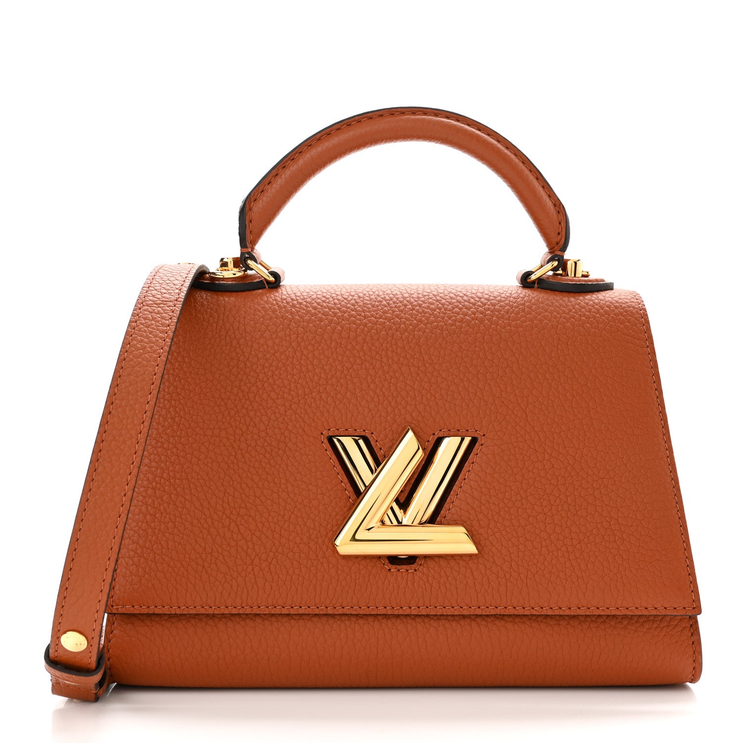 Louis Vuitton Taurillon Twist One Handle PM Caramel 3 of 10