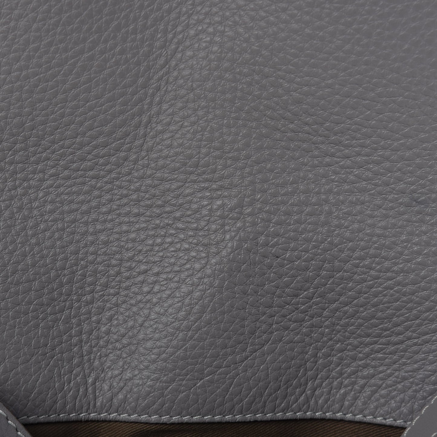 Calfskin Medium Marcie Round Crossbody Bag Cashmere Grey
