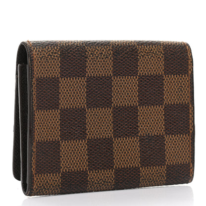 Louis Vuitton Damier Ebene Business Card Holder 3 of 8