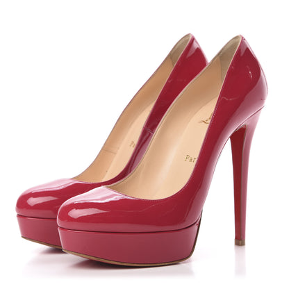 Christian Louboutin Patent Bianca 140 Pumps 39 Fuchsia 3 of 7