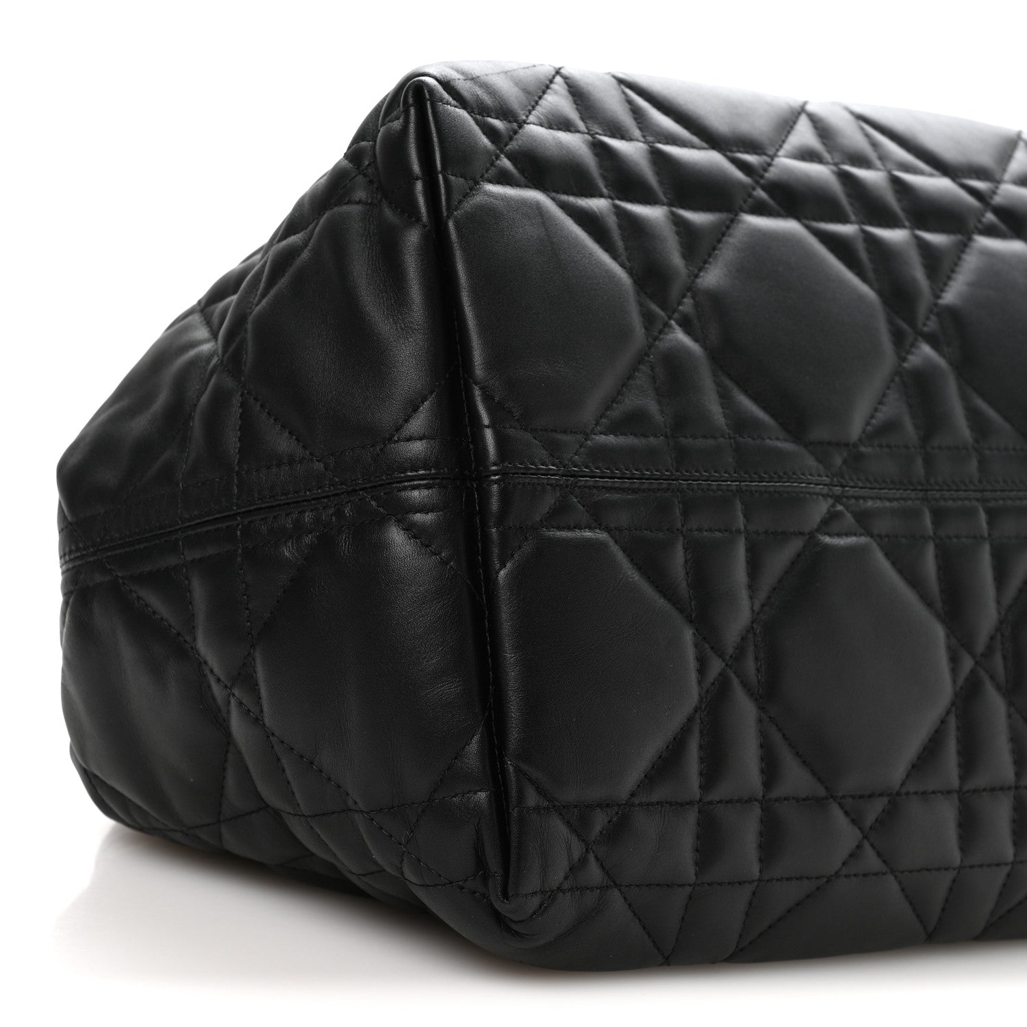 Christian Dior Calfskin Macrocannage Large Toujours Black 11 of 12