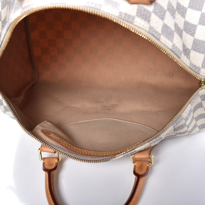 Louis Vuitton Damier Azur Speedy 35 6 of 10