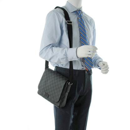 Louis Vuitton Damier Graphite District PM 3 of 7