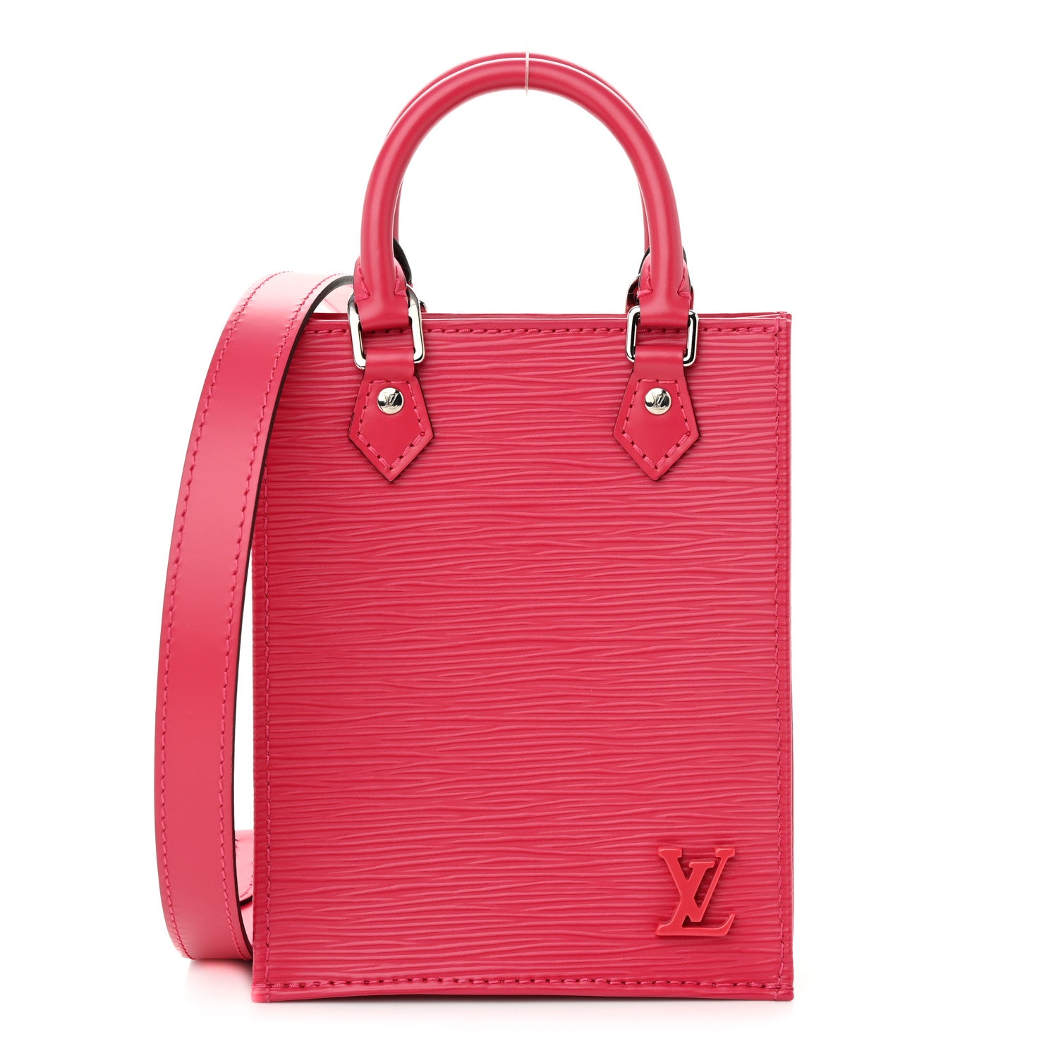 Louis Vuitton Epi Petit Sac Plat Rose Pondicherry 1 of 9