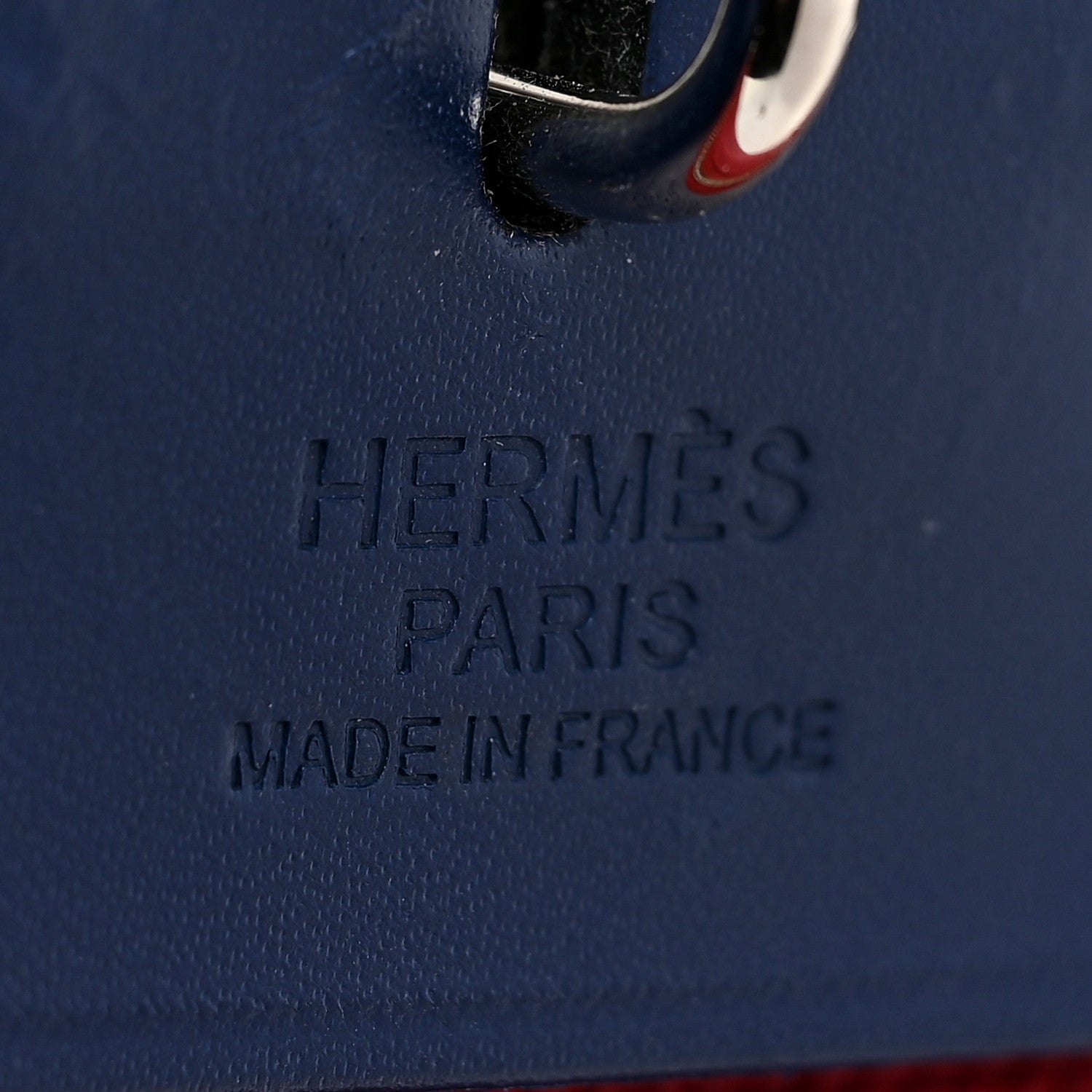 Hermes Military Toile Vache Hunter Herbag Zip 31 PM Rouge Grenat Bleu Saphir 7 of 12