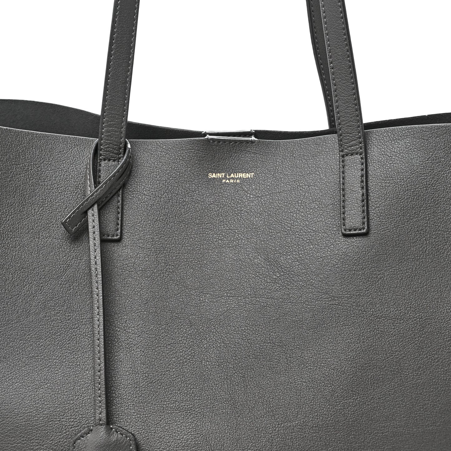 Calfskin Large Shopping Tote Earth