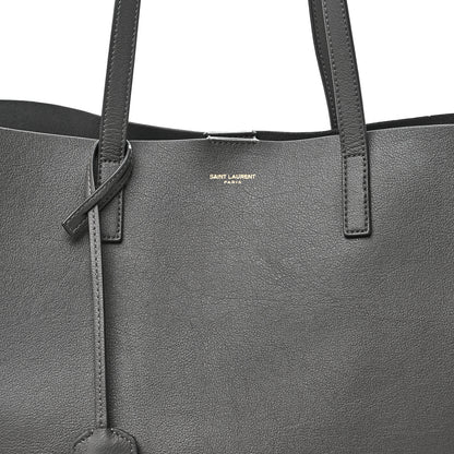 Saint Laurent Calfskin Large Shopping Tote Earth 8 of 10