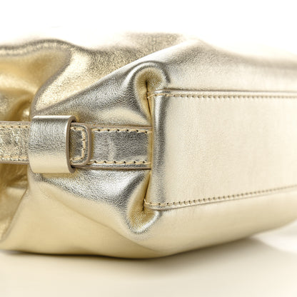 Givenchy Metallic Calfskin Micro Nightingale Gold 7 of 9