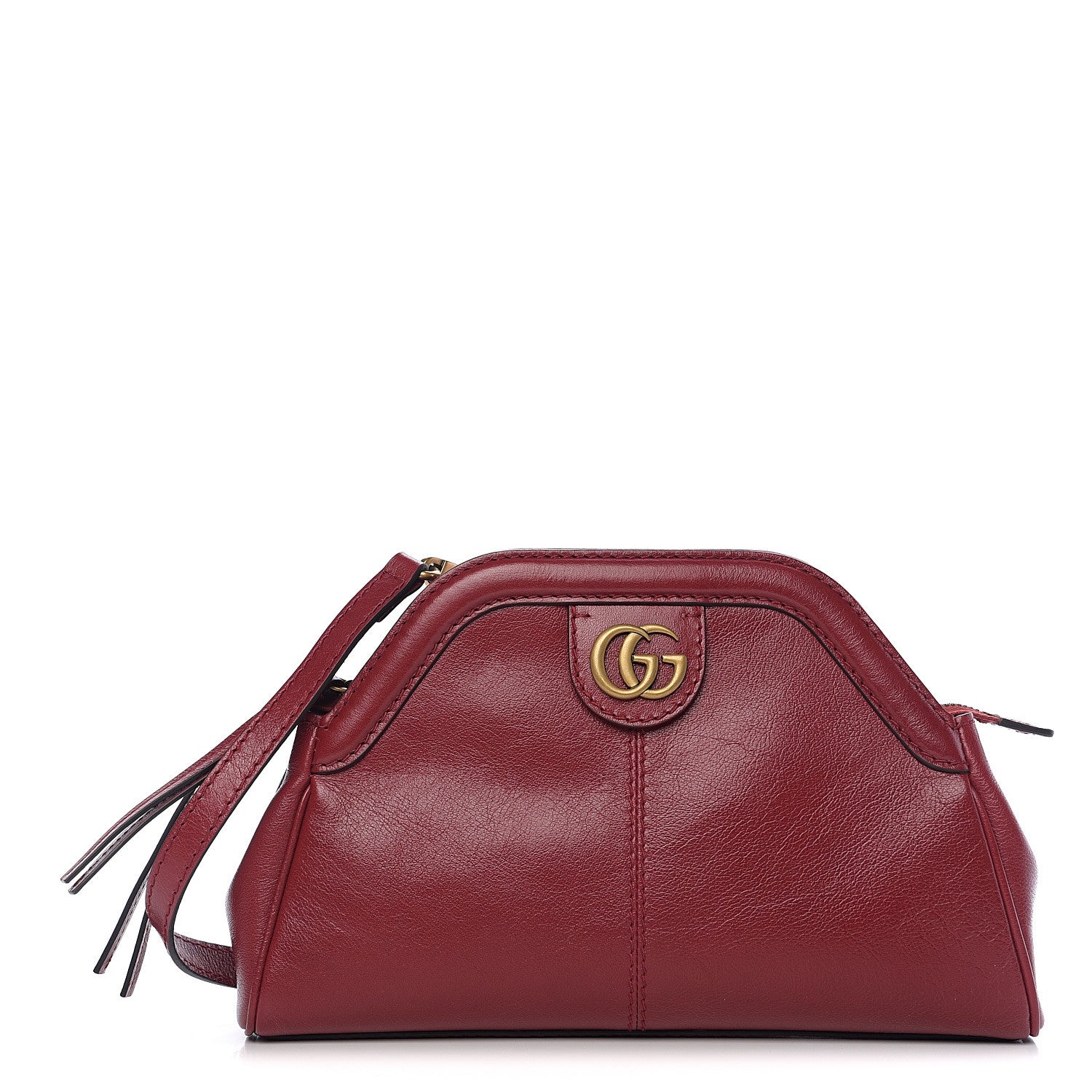Gucci Piuma Lux Calfskin Small Re(Belle) Crossbody Bag Romantic Cerise 1 of 9
