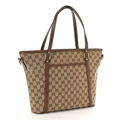Gucci GG Supreme Monogram Medium Joy Tote Brown 3 of 9