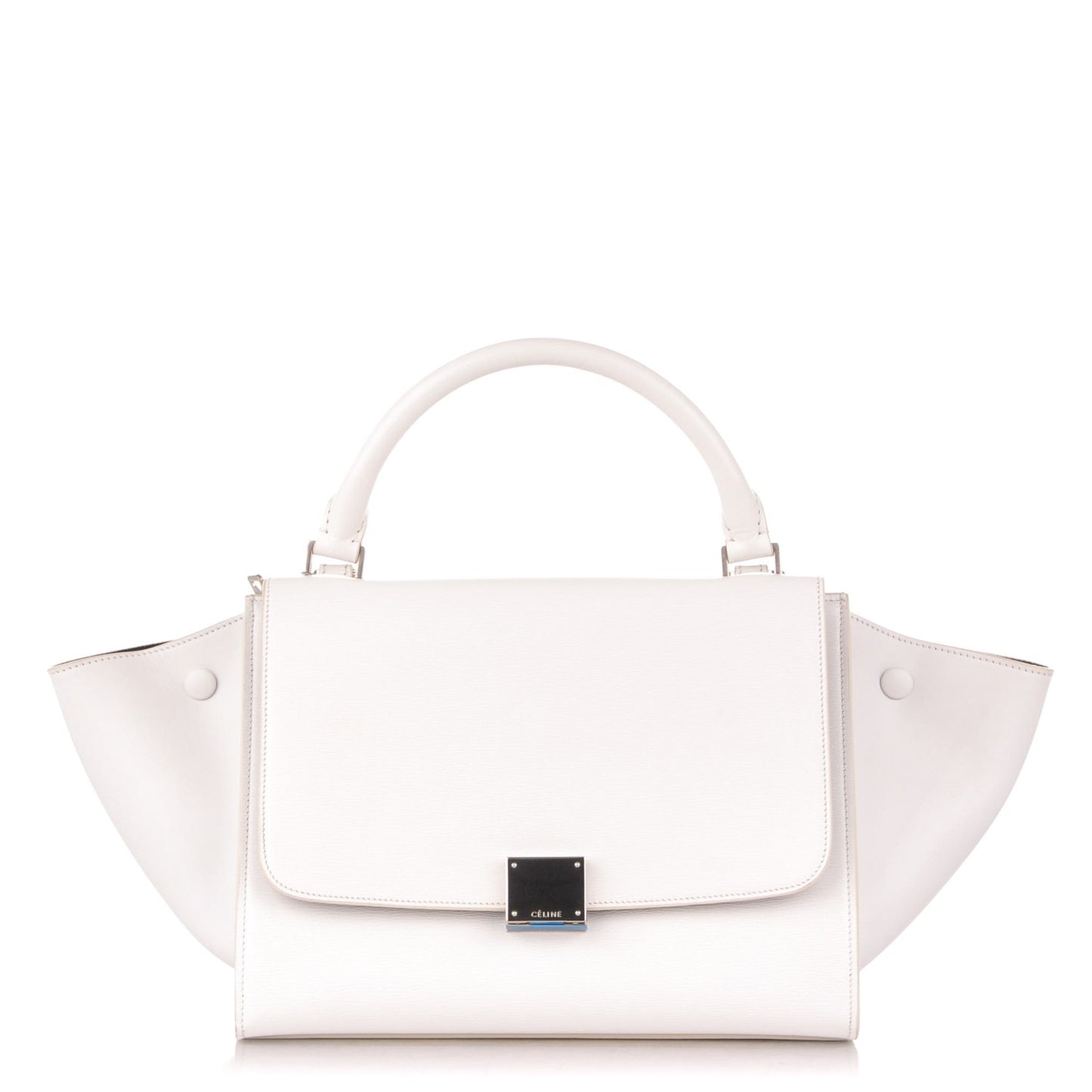 Liege Calfskin Small Trapeze White